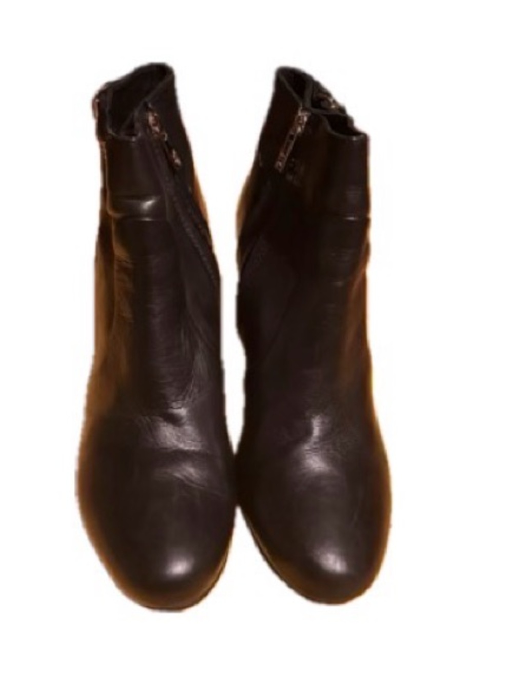 TORY BURCH Milan Wedge Bootie Black Leather‎ Size 11